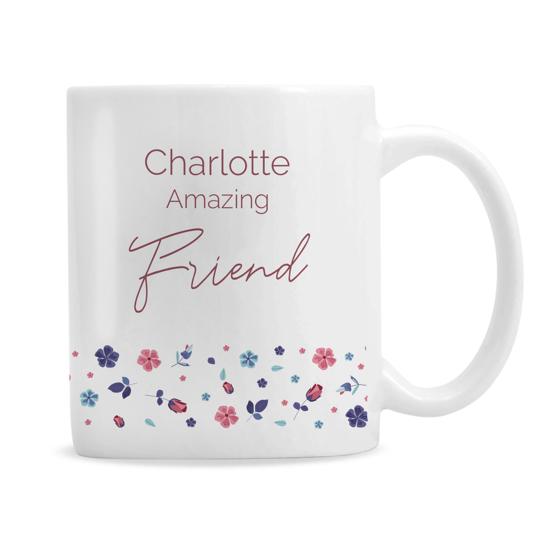 Personalised Amazing Floral Mug – alternative view