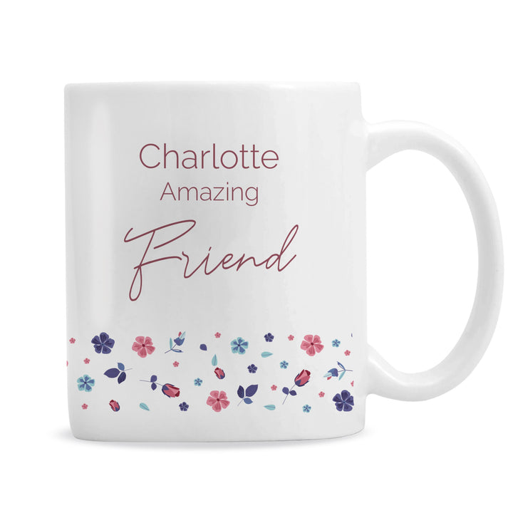Personalised Amazing Floral Mug – alternative view