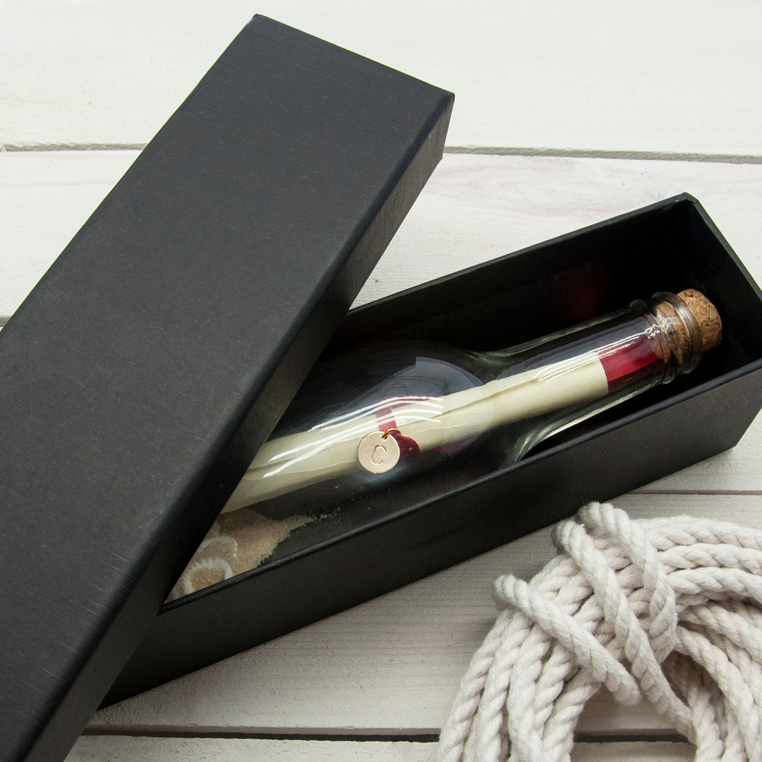 Personalised Create Your Own Luxury Message In A Bottle