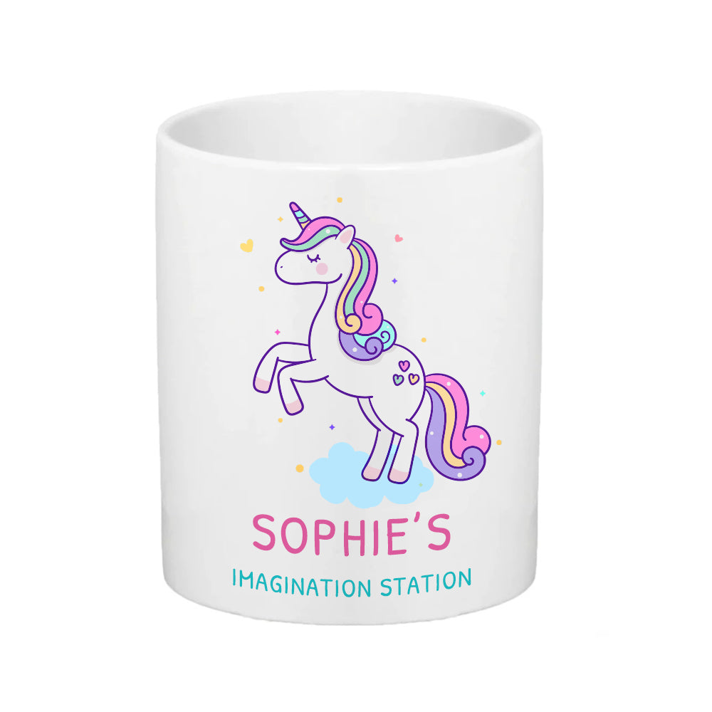 Personalised Ceramic Kids Pencil Pot