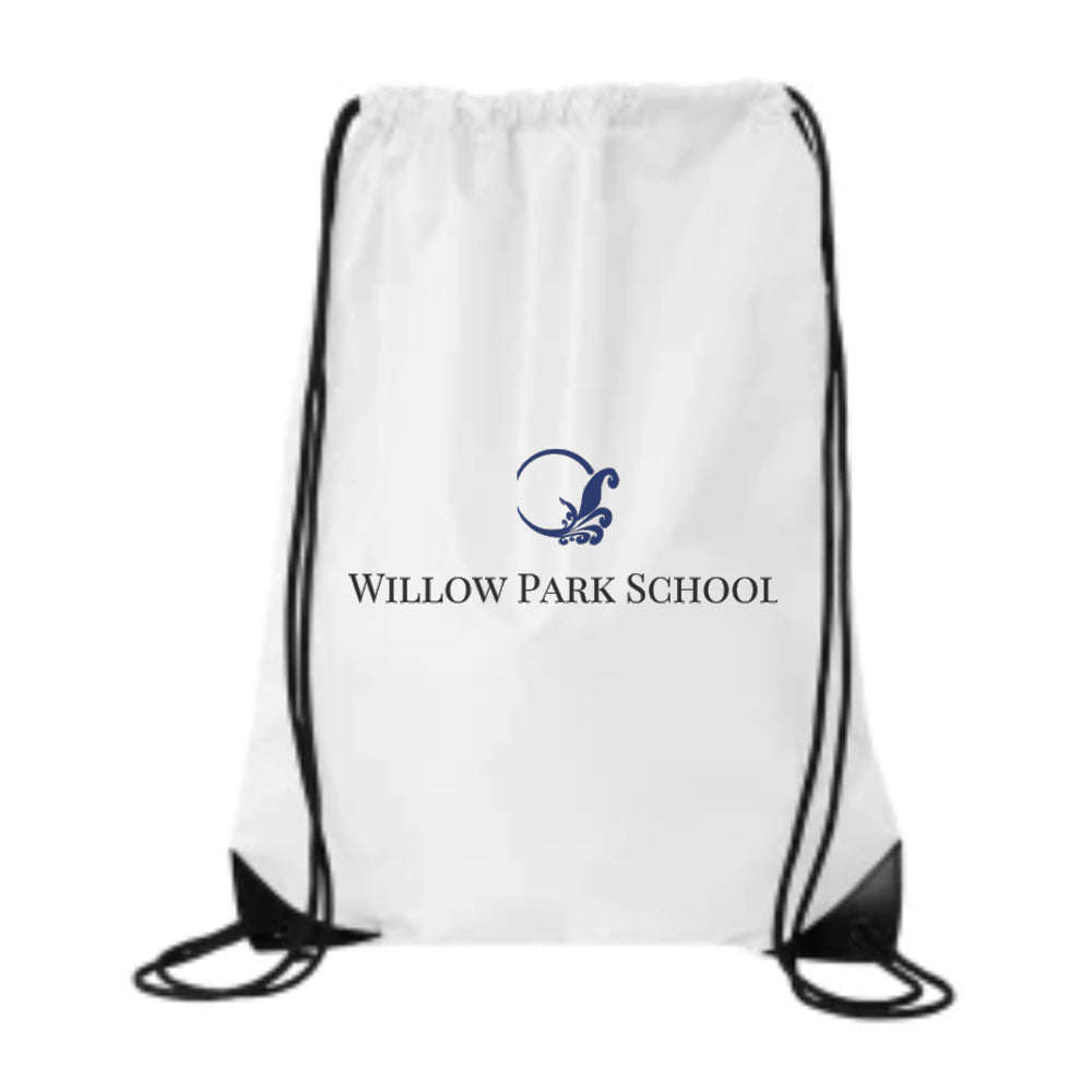 School Logo Drawstring Bag