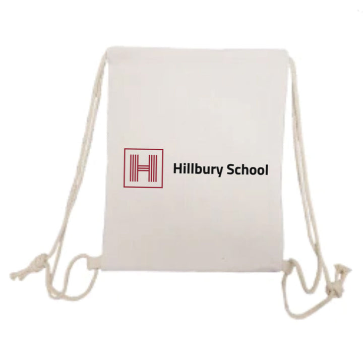 School Logo Drawstring Bag