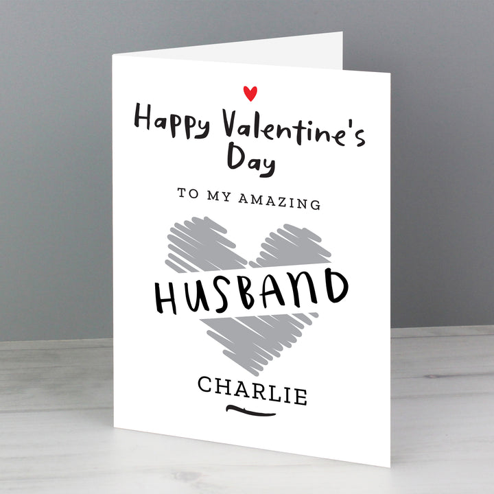 Personalised Happy Valentine&
