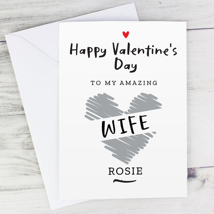 Personalised Happy Valentine&