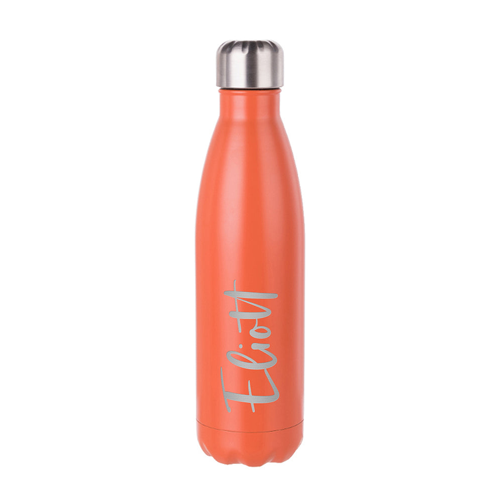 Personalised Matte Insulated Water Bottle