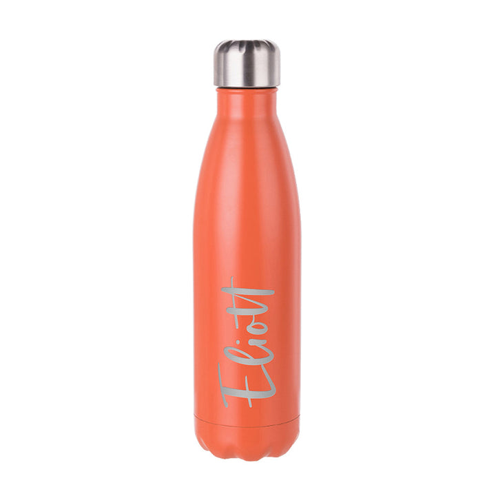 Personalised Matte Insulated Water Bottle