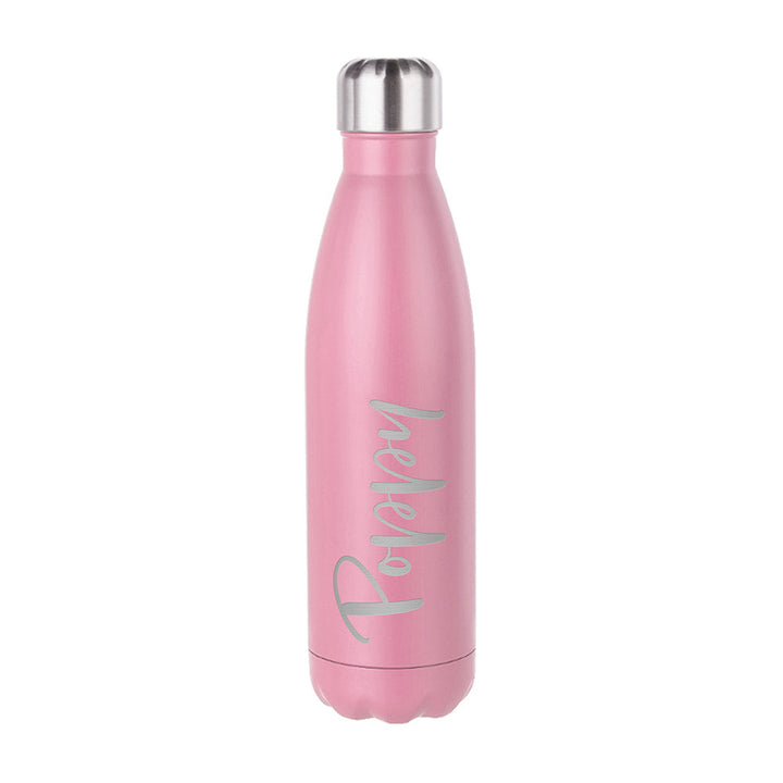 Personalised Matte Insulated Water Bottle