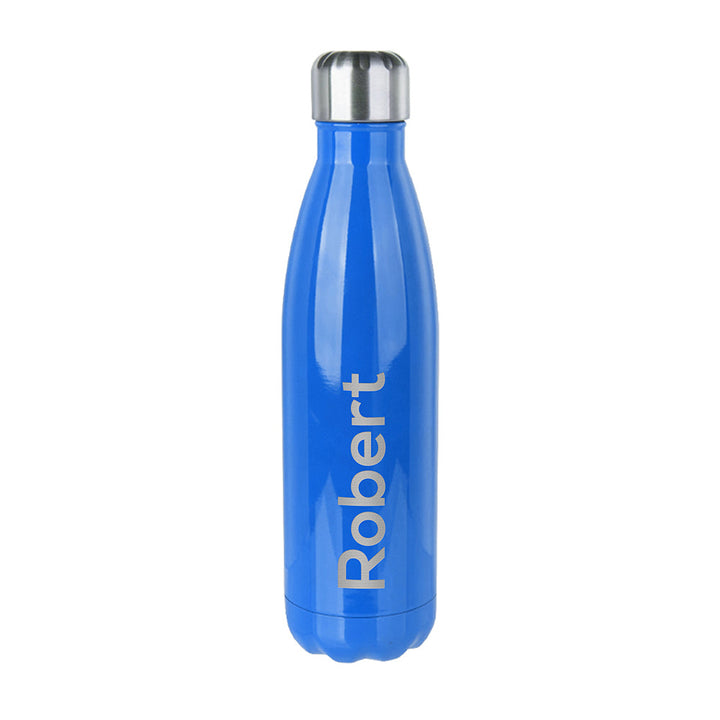 Personalised Gloss Insulated Water Bottle