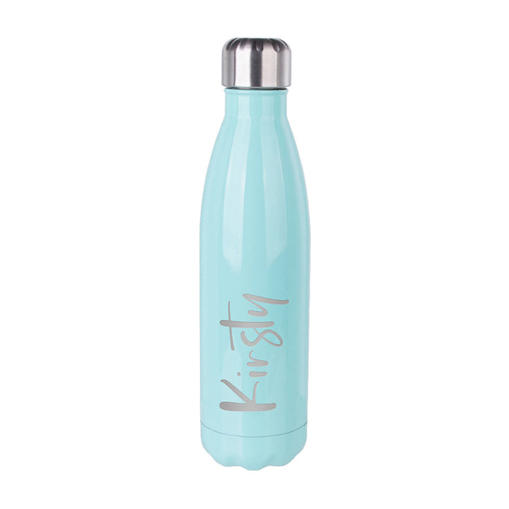 Personalised Gloss Insulated Water Bottle