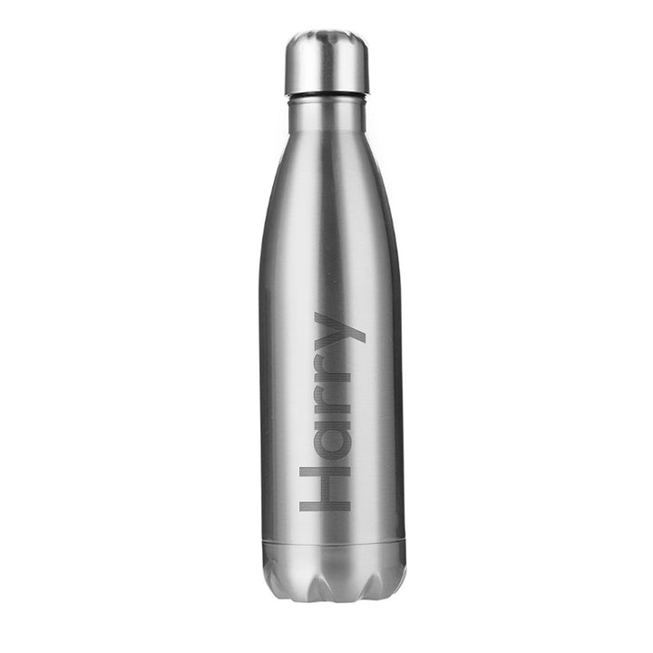 Personalised Gloss Insulated Water Bottle