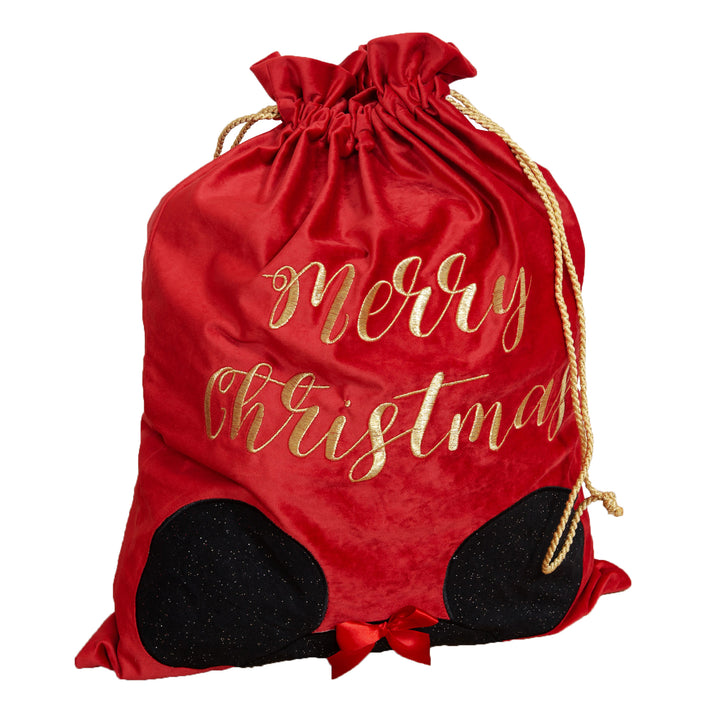 Luxury Disney Minnie Merry Christmas Sack – alternative view