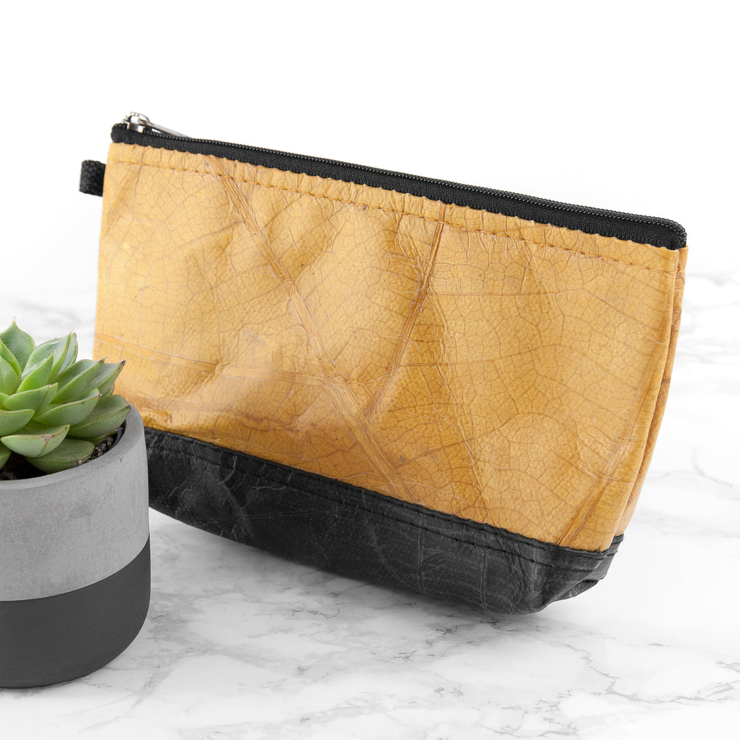 Vegan Leather Make Up Bag