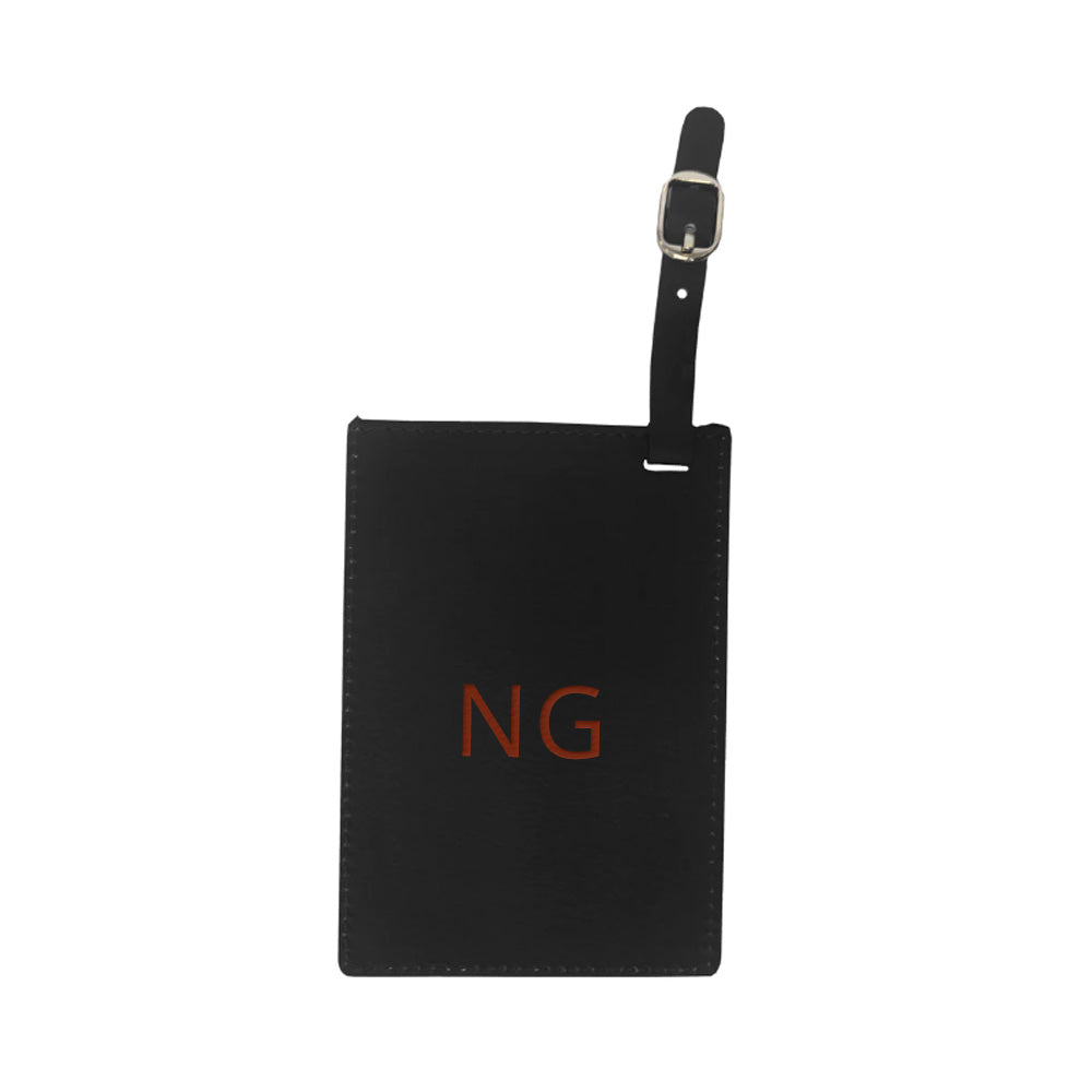 Personalised Leather School Bag Tag