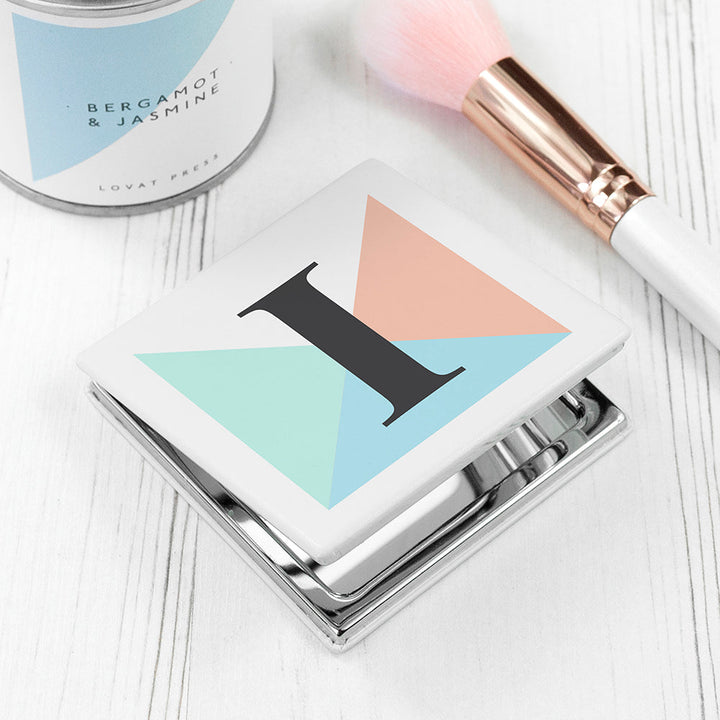 Personalised Spring Compact Mirror