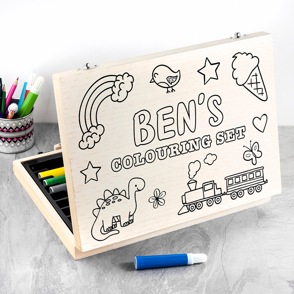 Personalised Colour Your Own Children&