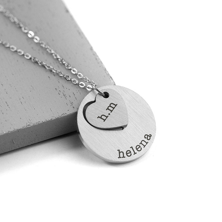 Personalised Place in My Heart Necklace