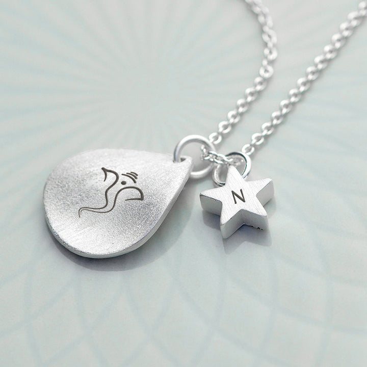 Personalised Diwali Petal Ganesh Necklace