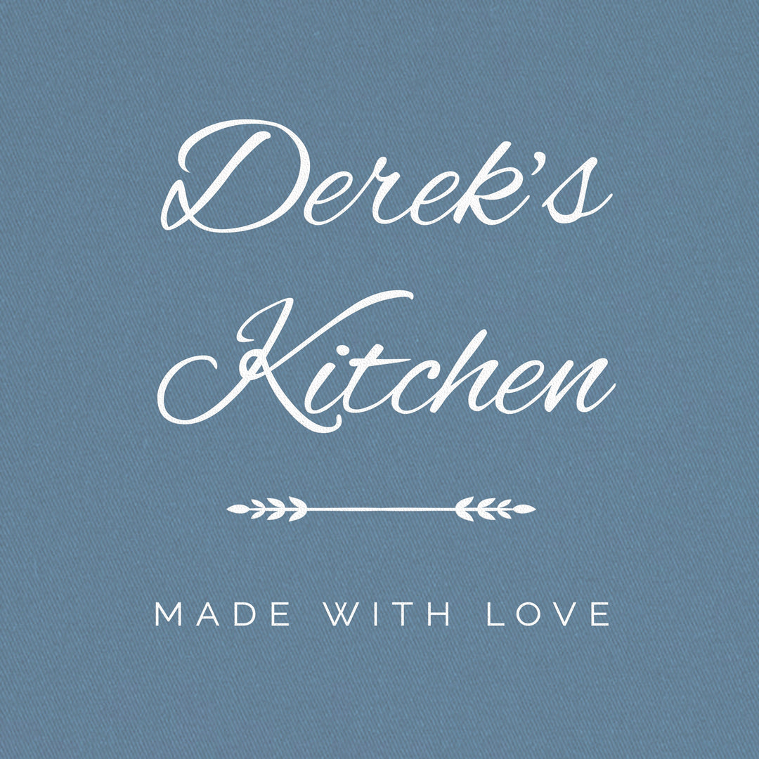 Personalised Made with Love Apron, The Personal Shop, personalised gifts
