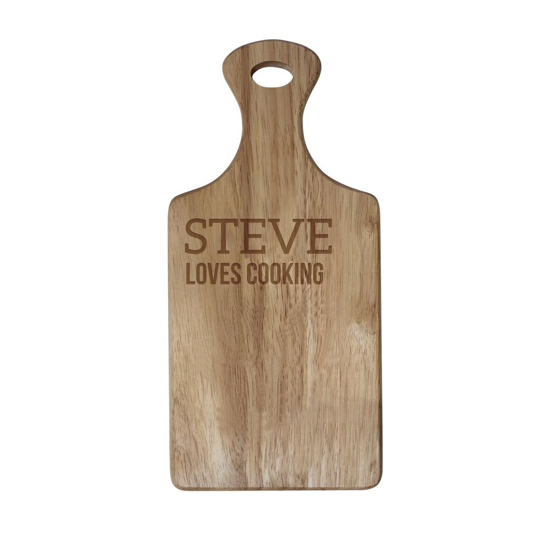 Personalised Free Text Paddle Board – alternative view