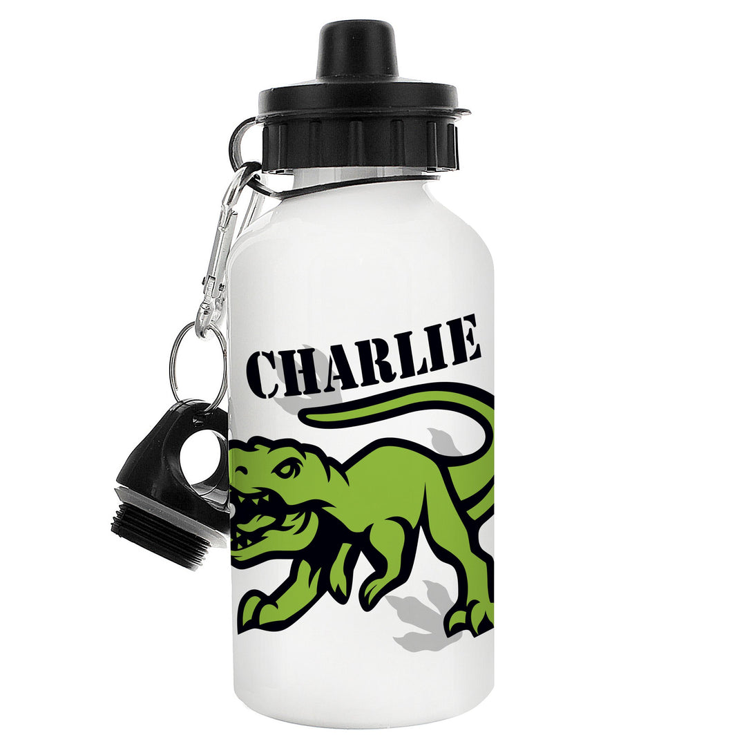 Personalised Dinosaur Drinks Bottle – alternative view