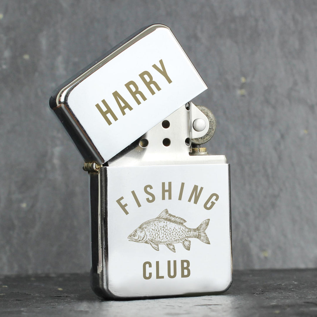 Personalised Fishing Lighter – alternative view