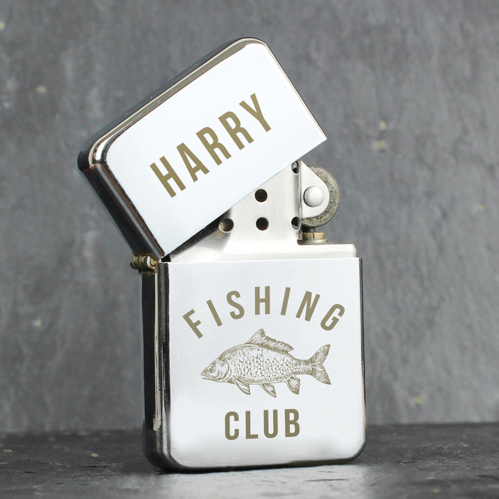 Personalised Fishing Lighter – alternative view