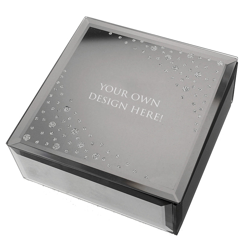 Bespoke Design Diamante Trinket Box