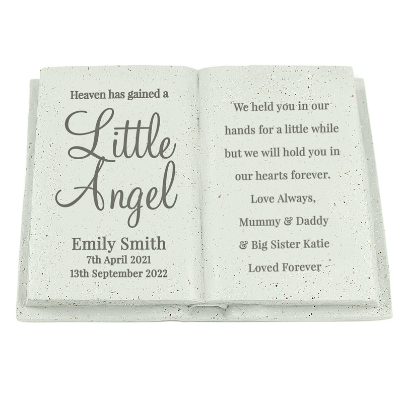 Personalised Little Angel Memorial Book