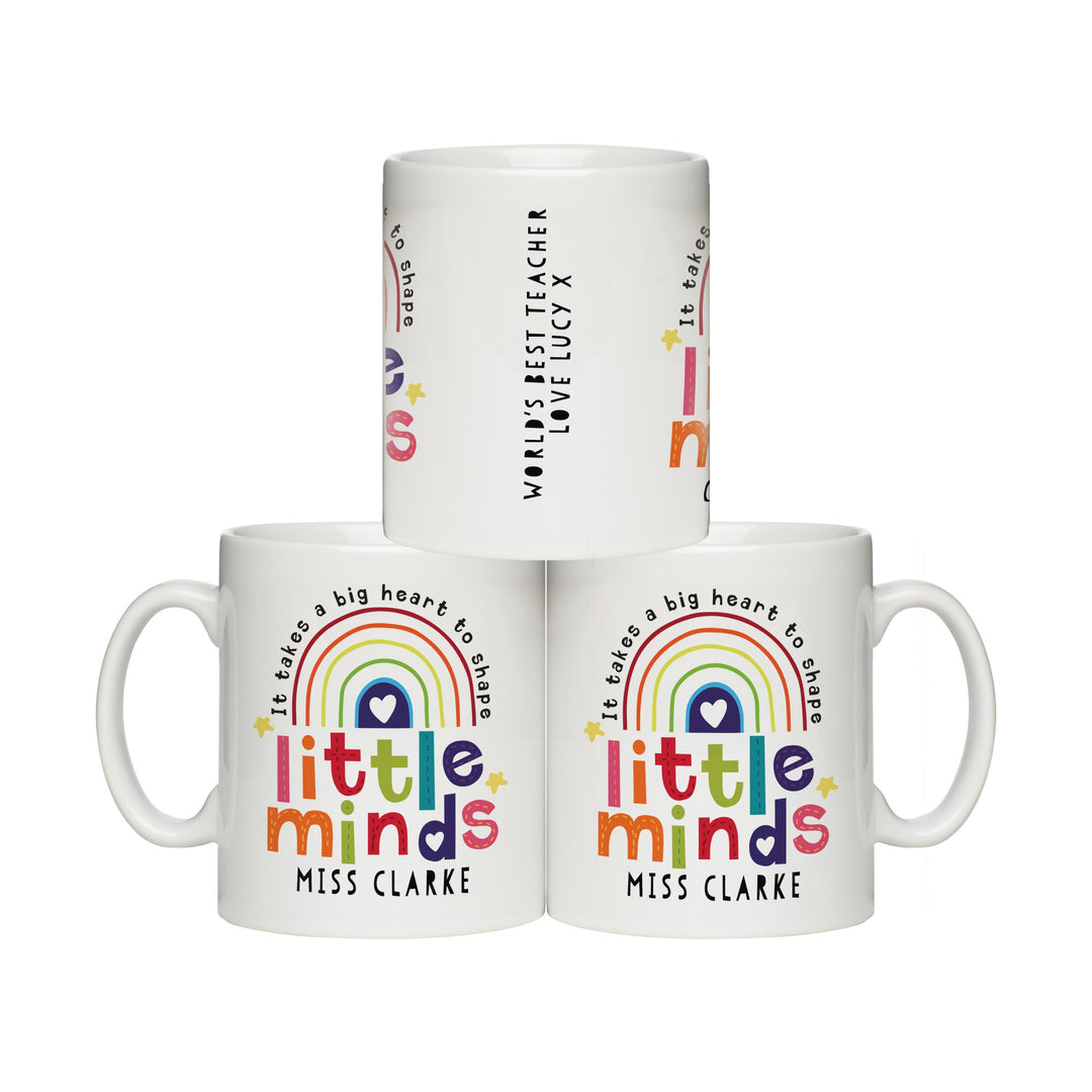 Personalised Shape Little Minds Mug – alternative view