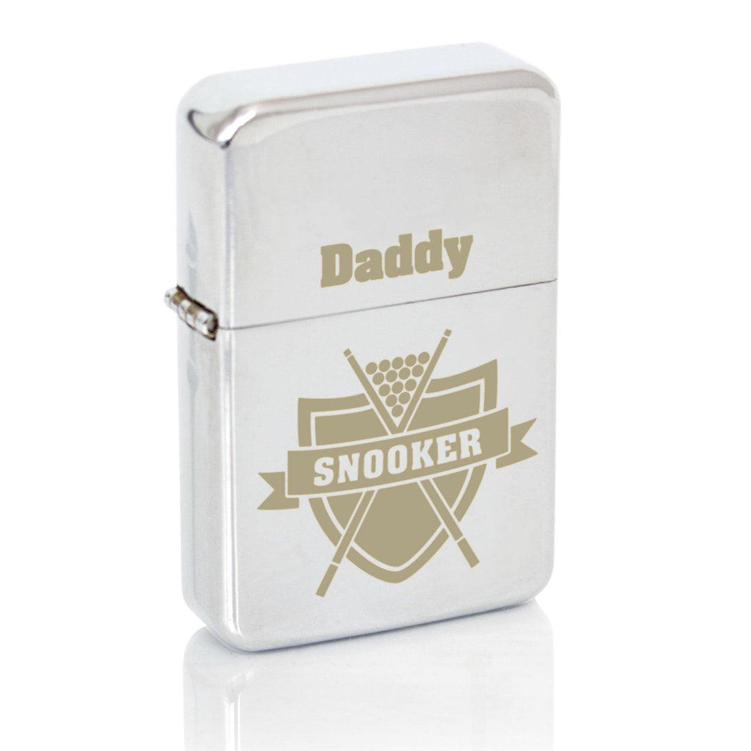 Personalised Snooker Lighter – alternative view