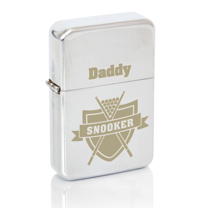Personalised Snooker Lighter – alternative view