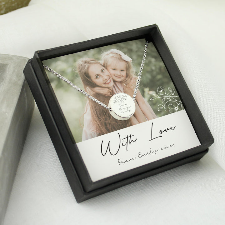 Personalised Photo Upload Necklace and Box, The Personal Shop, personalised gifts