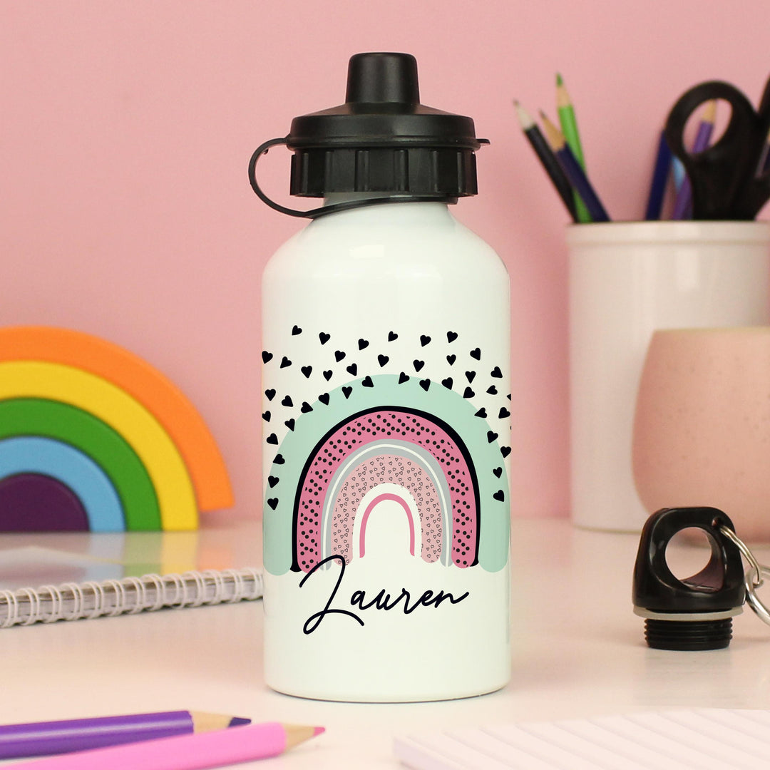 Personalised Rainbow Drinks Bottle – alternative view