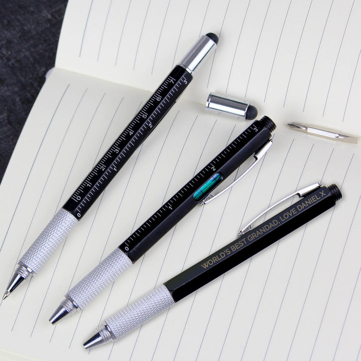Personalised Free Text Multi Tool Pen – alternative view