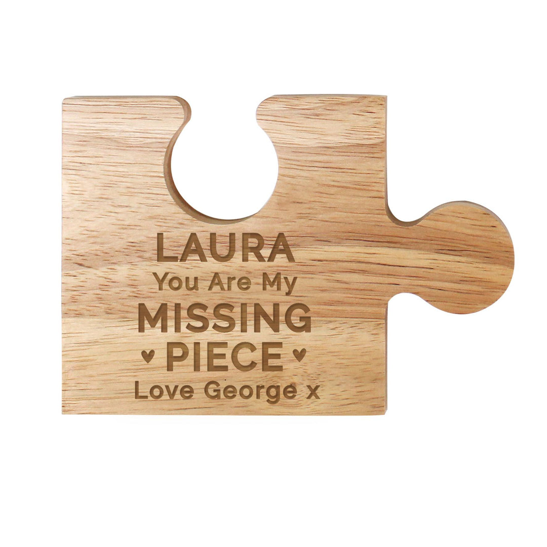 Personalised My Missing Piece Jigsaw Coaster – alternative view