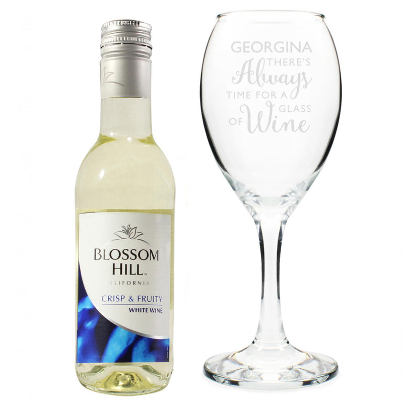 Personalised White Wine & &