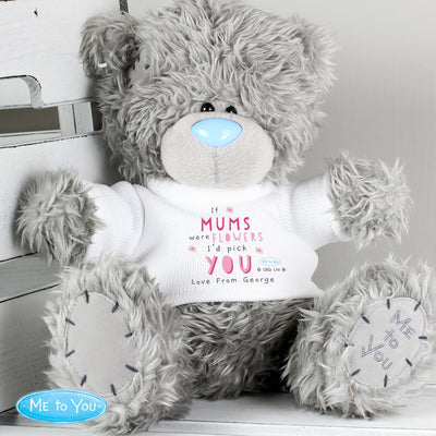 Personalised Me To You If...Were Flowers Bear