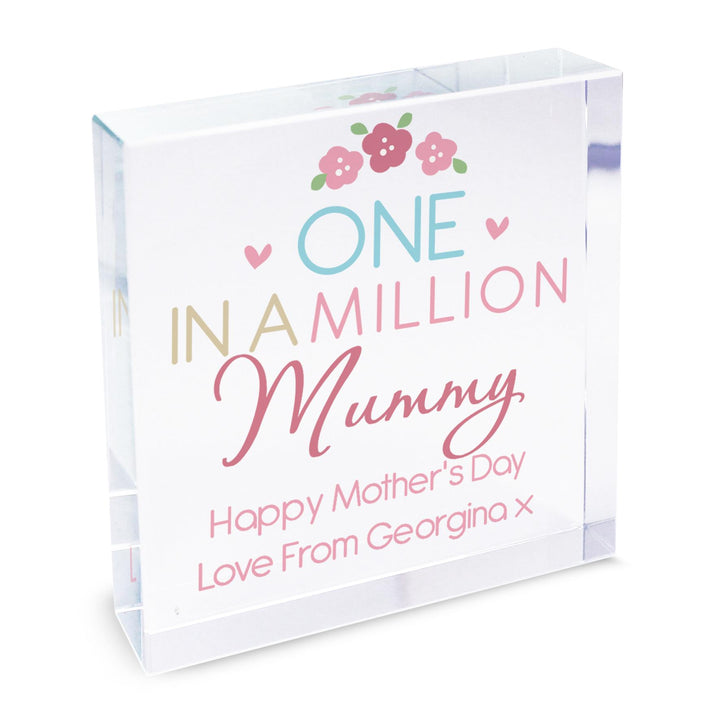 Personalised One in a Million Crystal Token, The Personal Shop, personalised gifts