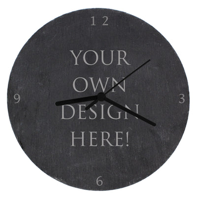 Bespoke Design Slate Clock