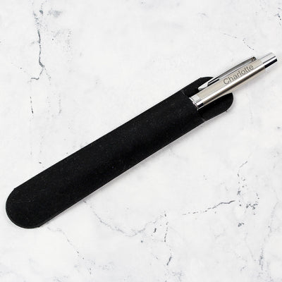 Personalised Classic Pen and Pouch Set