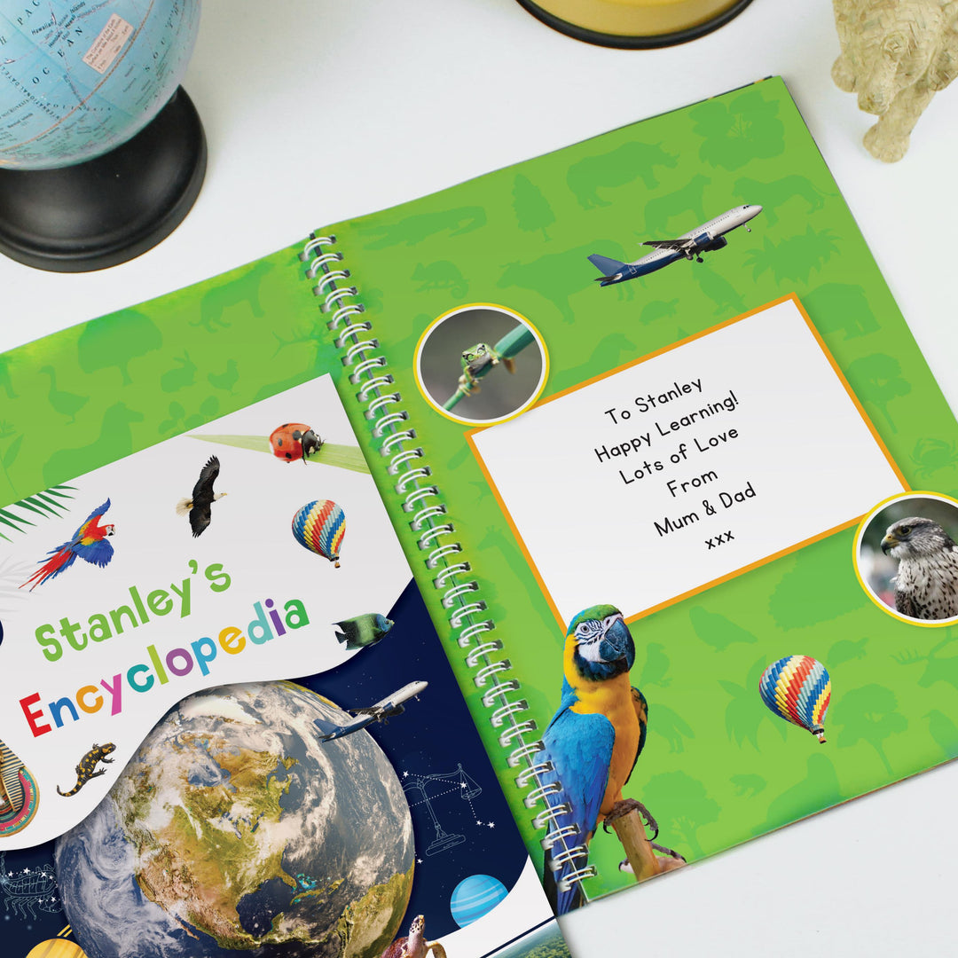 Personalised Childrens Encyclopedia – alternative view