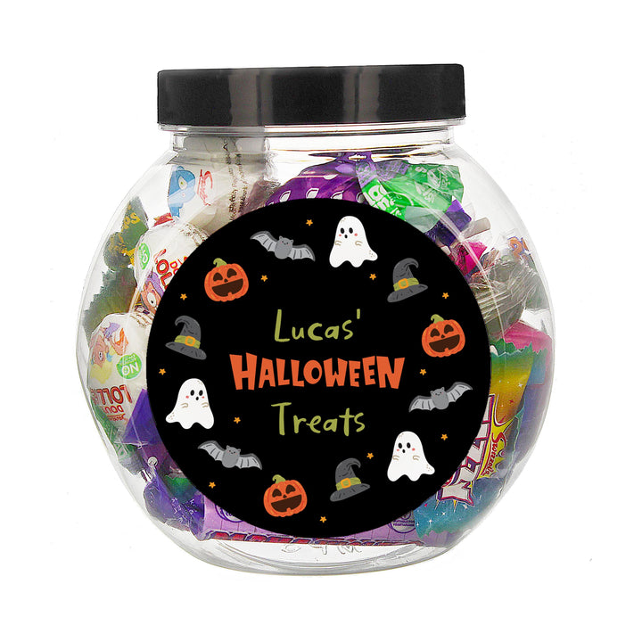 Personalised Halloween Sweets Jar – alternative view