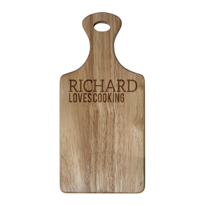 Personalised Free Text Paddle Board – alternative view