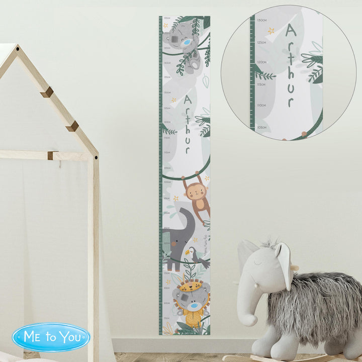 Personalised Tiny Tatty Teddy Wild One Height Chart, The Personal Shop, personalised gifts