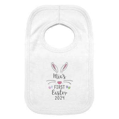 Personalised First Easter Babys Bib