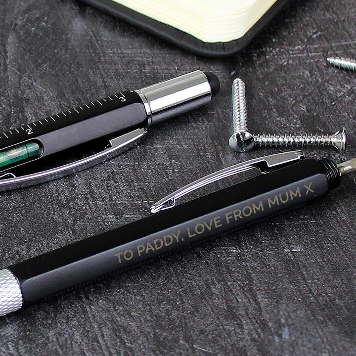 Personalised Free Text Multi Tool Pen – alternative view