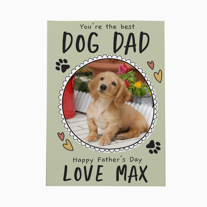 Personalised From the Dog Photo Upload Card, The Personal Shop, personalised gifts