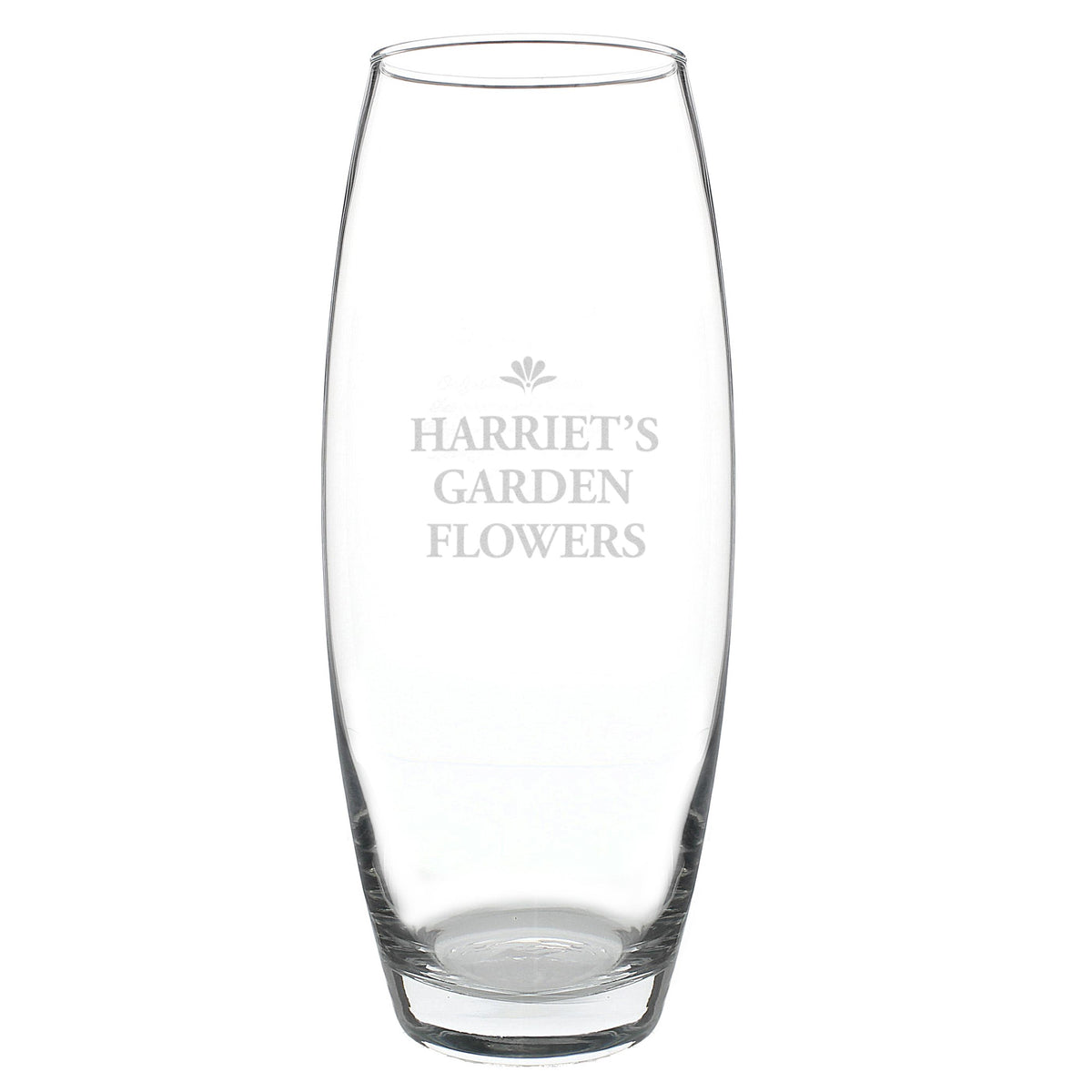 Personalised Bold Font Bullet Vase – alternative view