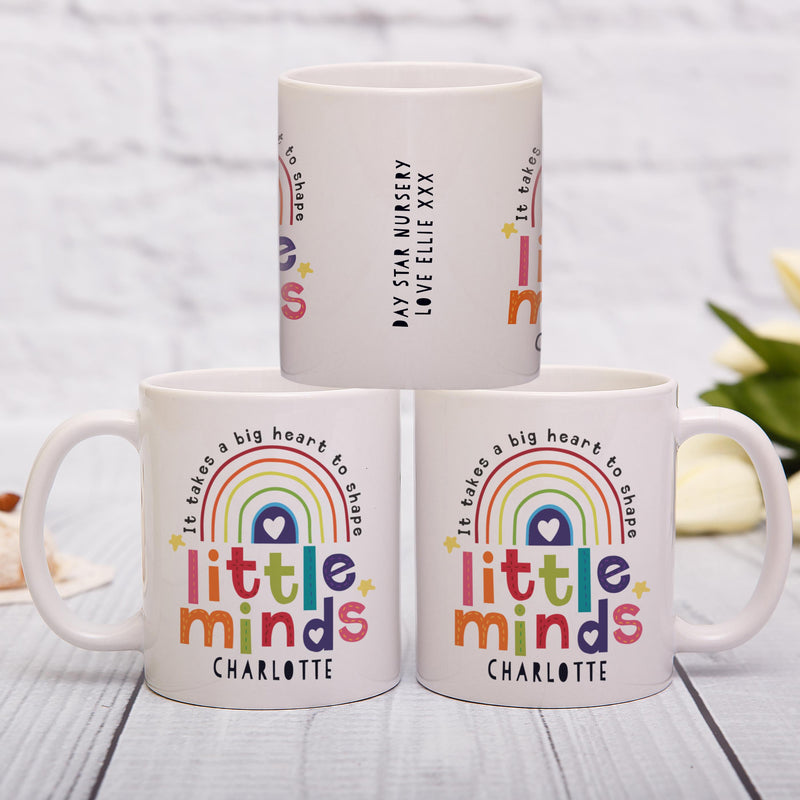 Personalised Shape Little Minds Mug