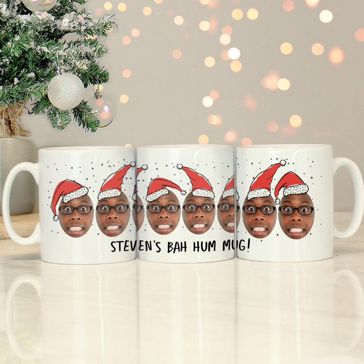 Personalised Photo Upload Santa Mug – alternative view